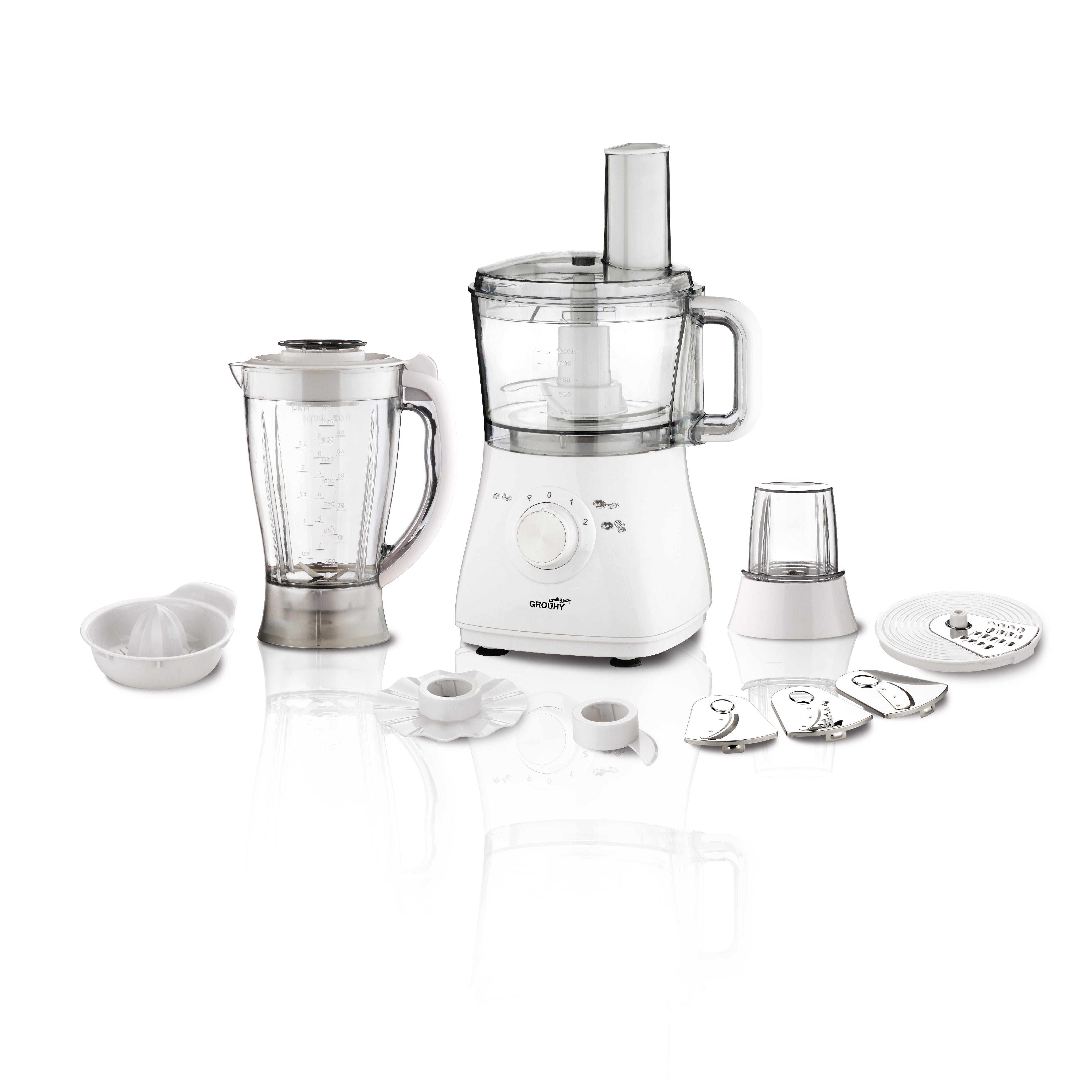 Grouhy 40 in 1 Food Processor 800 Watt, food processor, محضر الطعام, محضر طعام جروهي 40 في 1 Grouhy 40 in 1 Food Processor 800 Watt, food processor, محضر الطعام, محضر طعام جروهي 40 في 1